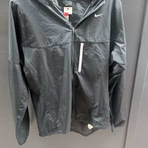 Nike Ladies Black Lightweight Windbreaker Jacket